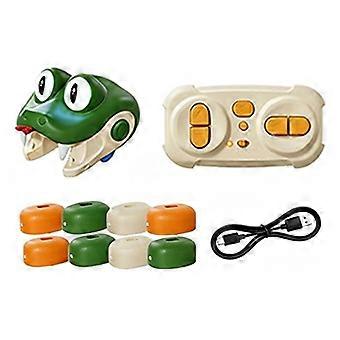 Kids Interactive RC Magnetic Link Snake Toy, Modular Assembly STEM Construction Vehicle with Smooth Drifting Control, Encourages Creative Thinking