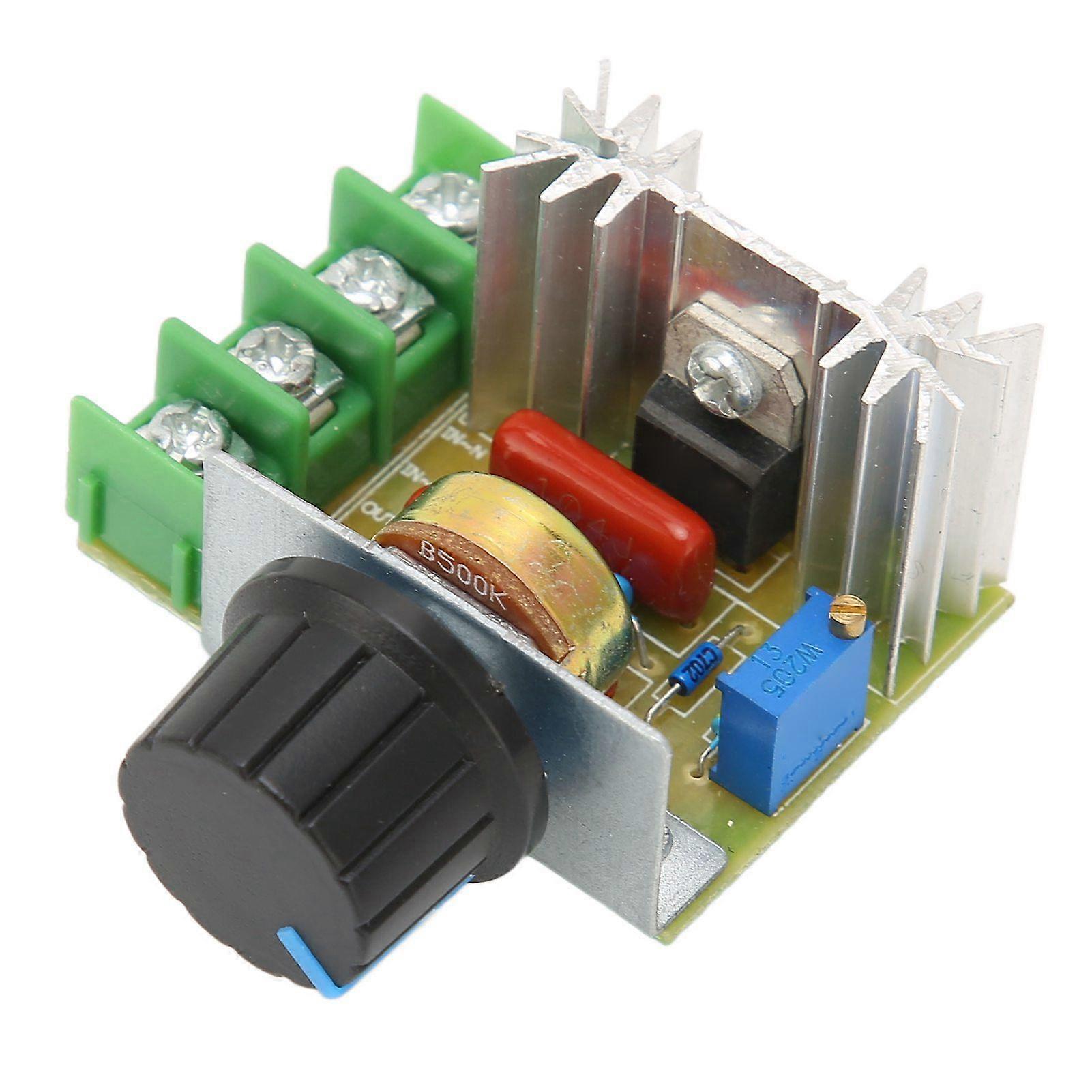 Voltage Regulator Module Controller Adjustable Control Board 220V 2000W for Lighting Speed