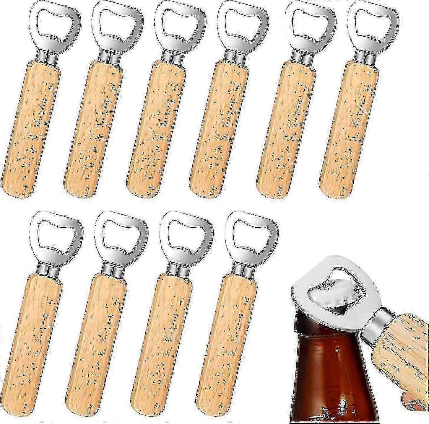 Four-Function Stainless Bottle Opener