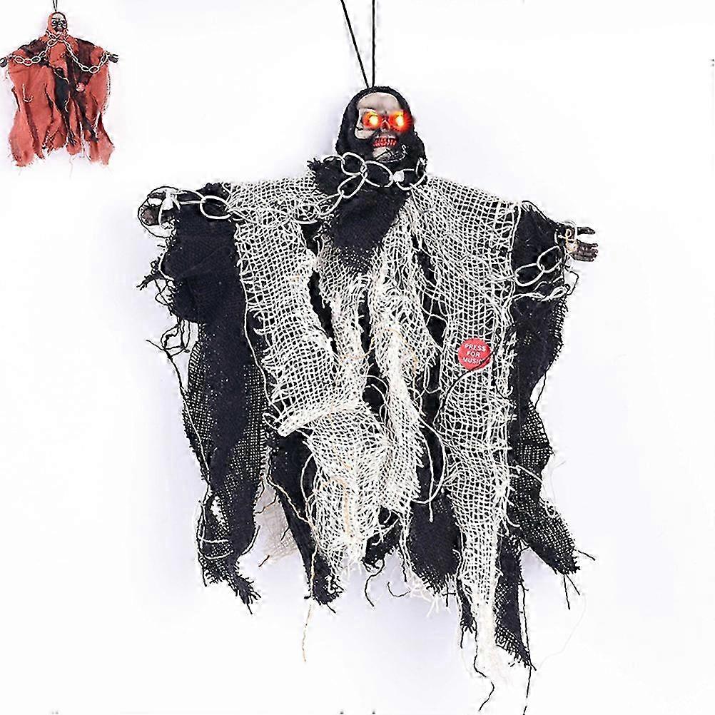 Halloween Ghost Floating Creepy Haunted Skeleton Ghost
