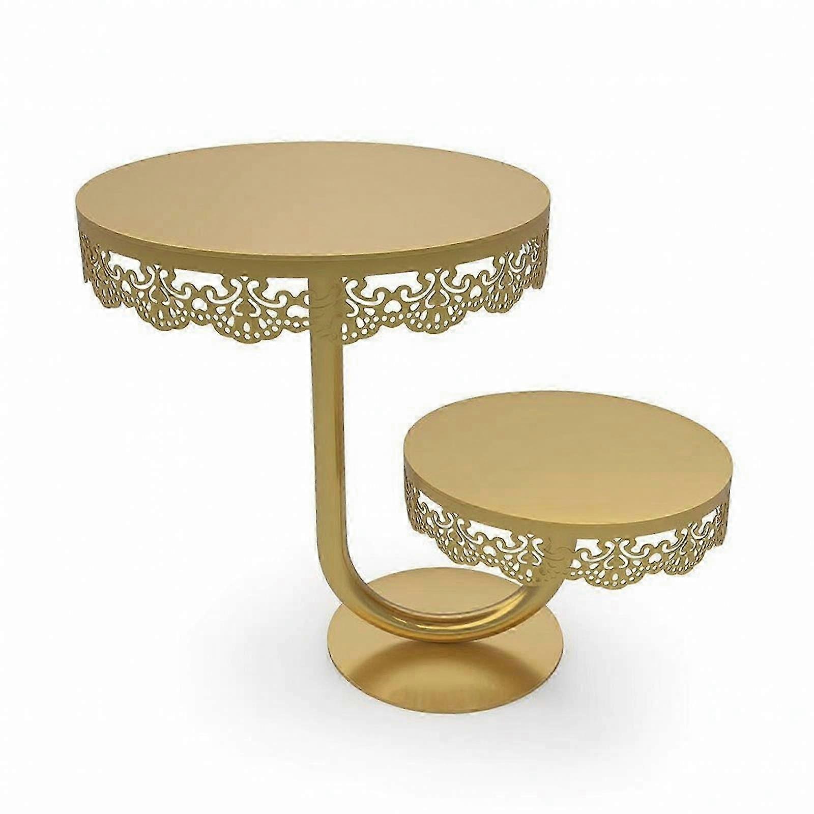 Freestanding Two Tier Cake Stand