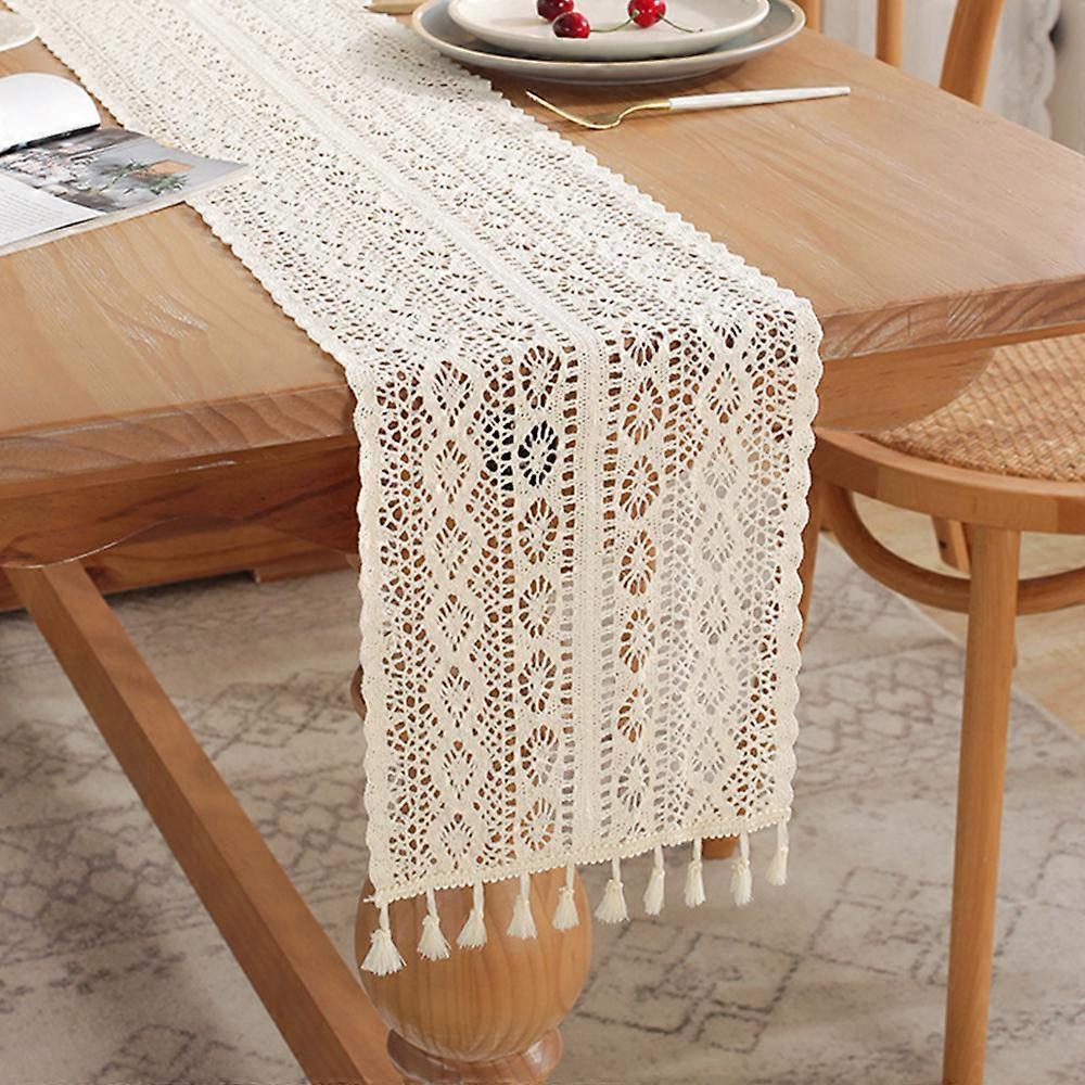 Boho Vintage Rustic Table Runner