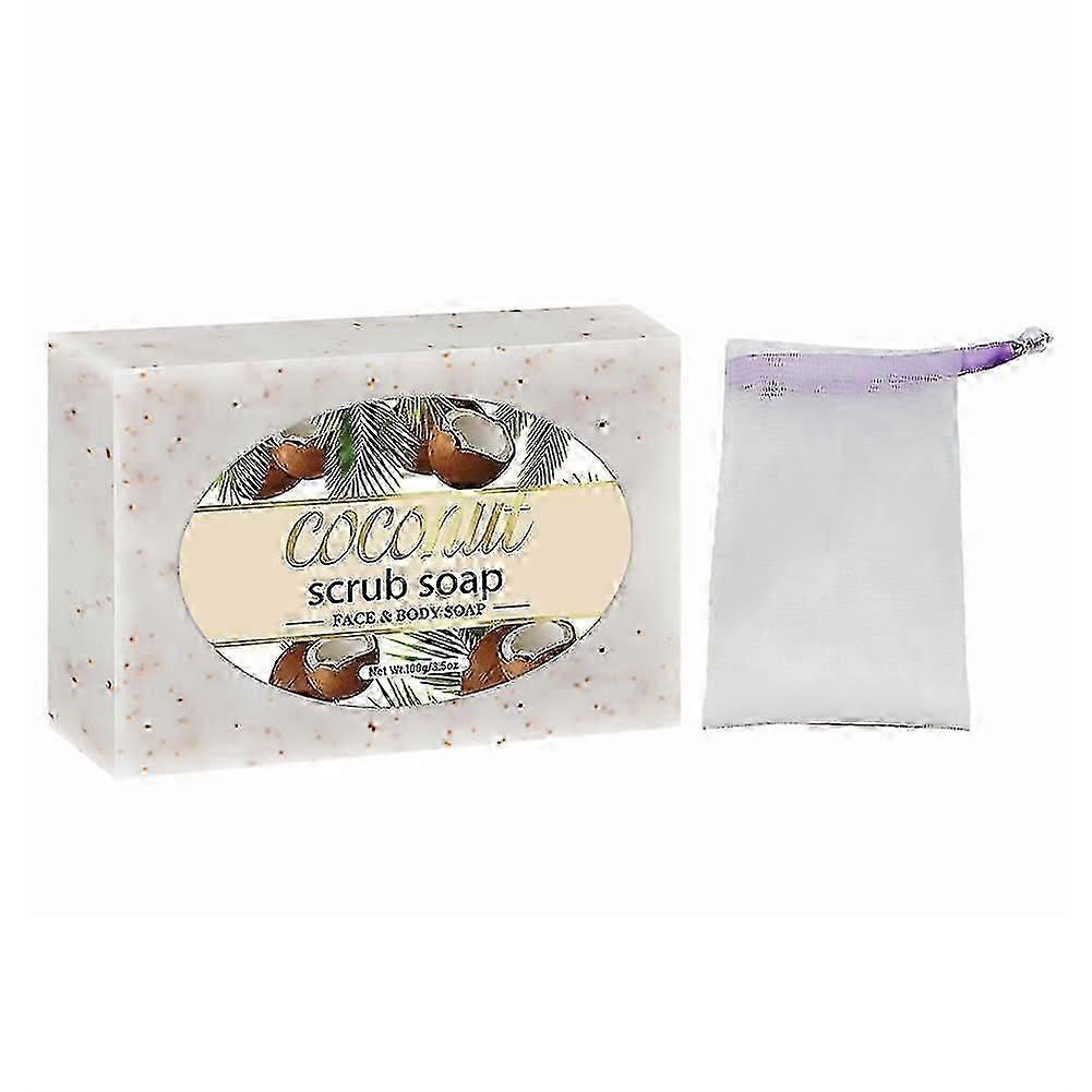 Coconut Exfoliating Scrub Soap 100g SFE