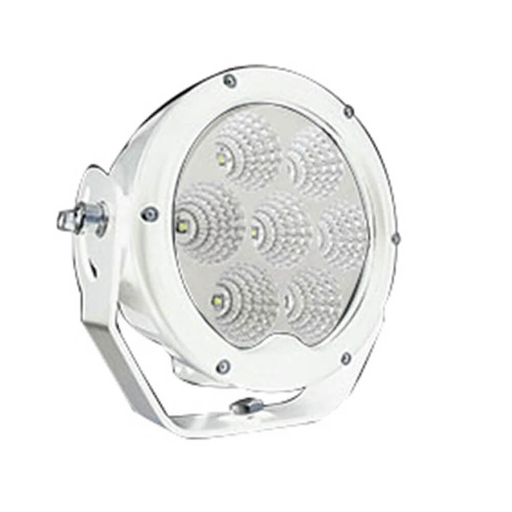 Waterproof UV Shielded Flood Light LED 6.5in IP68 12-24V White 6300 Lumen