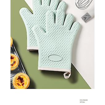 Loveuing Kche Ofen Handschuhe - Silikon und Baumwolle Doppelschicht  hitzebestndige Ofenhandschuhe / Grillhandschuhe / Grillhandschuhe -  Perfekt zum Backen und Grillen | Fruugo DE