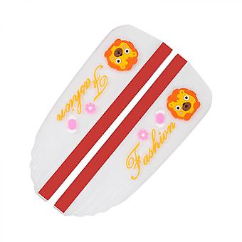 1 Pair Cartoon Car Rearview Mirror Rain Brow, Auto General High Temperature Resistant Sunscreen Without Deformation Rain Brow