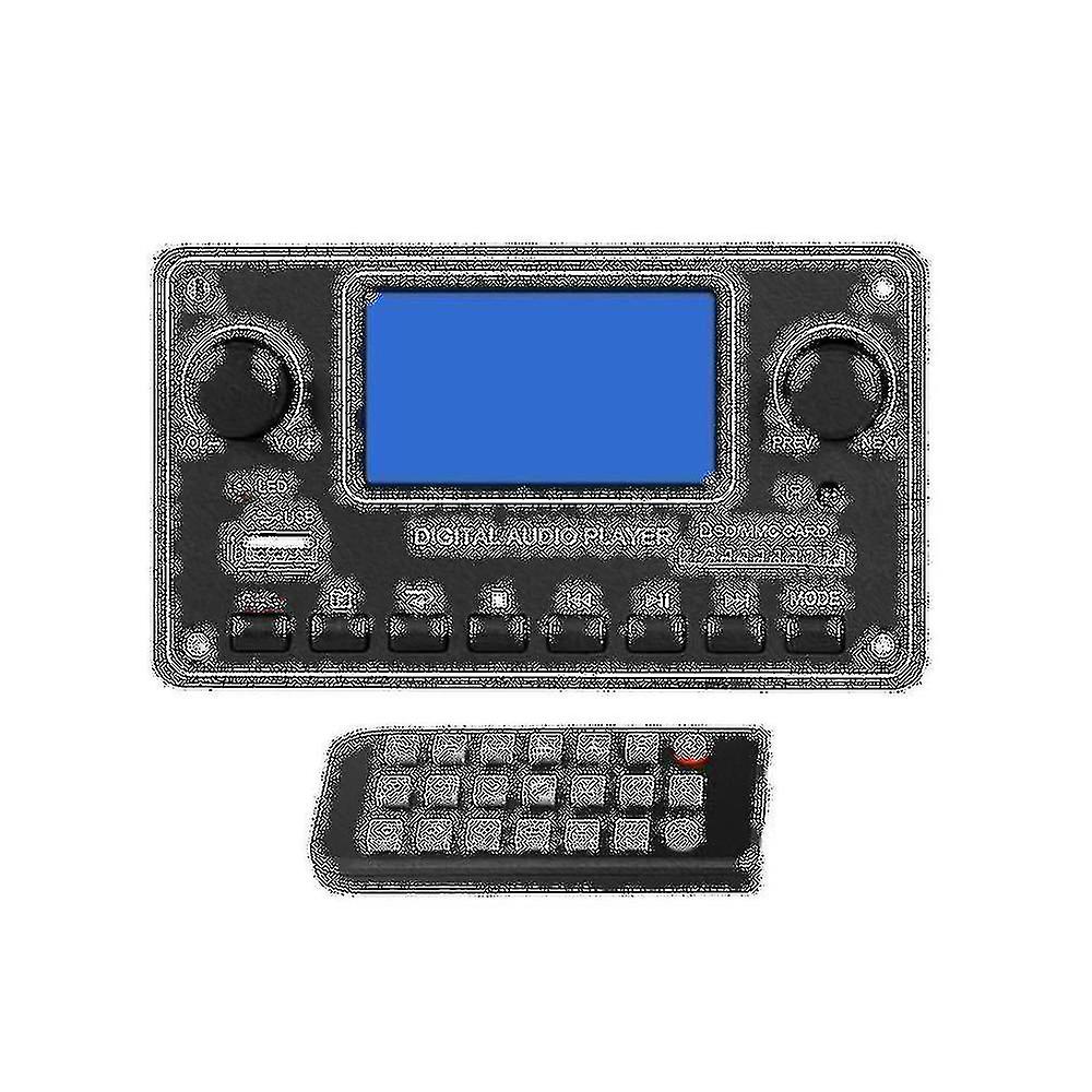 Tdm157 Bluetooth Wav Mp3 Audio Decoder Usb Tf Slot Card Board With Remote Control Audio Player For