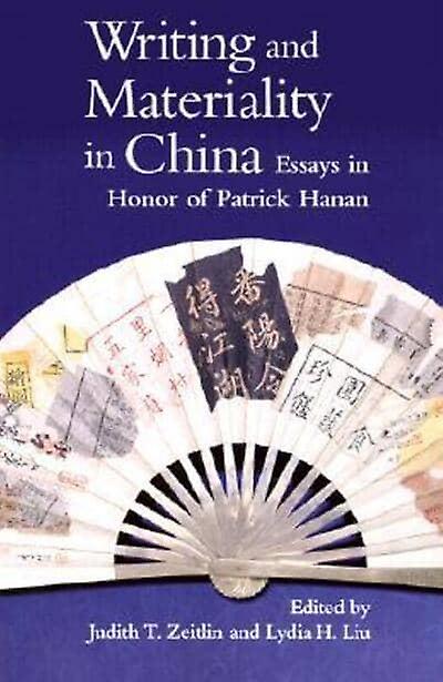 Writing And Materiality In China Hardback Book