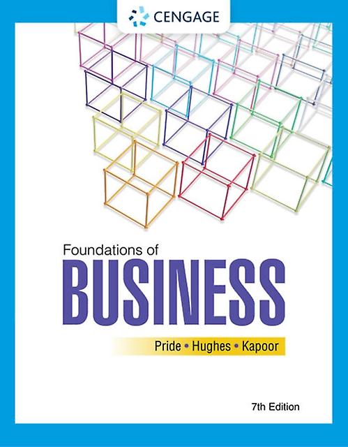 Foundations Of Business by Jack College of DuPage Kapoor Paperback