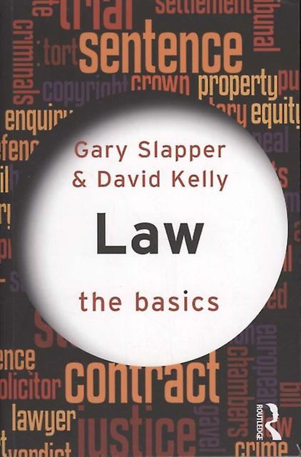 Law The Basics by Gary Slapper Paperback