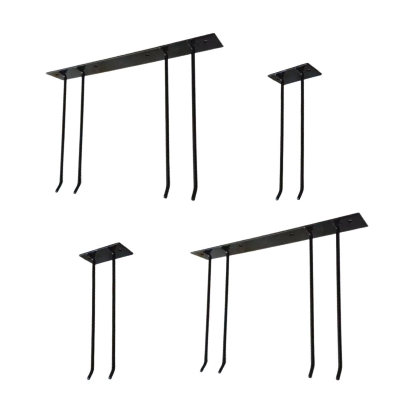 4Pcs Stainless Steel Garden Tool Rack Solid Garage Tool Organizer Wall Mount