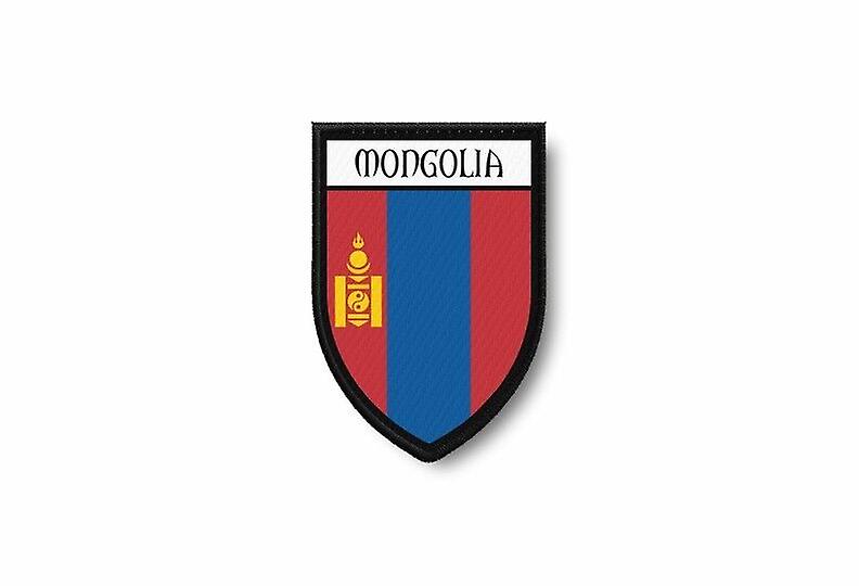 Patch Ecusson Termocollant Edge Brode Flag Prints Mongolian Mongolia