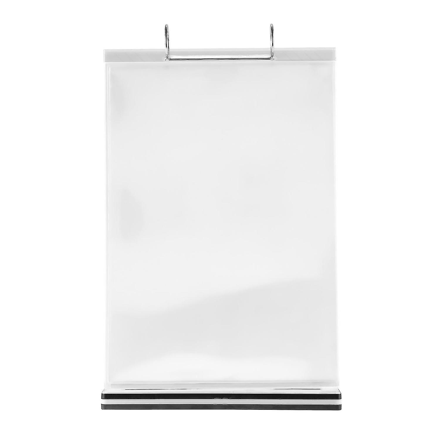 A4 Multi-page Flip Display Card Label Display Stand Detachable Label Business Holder