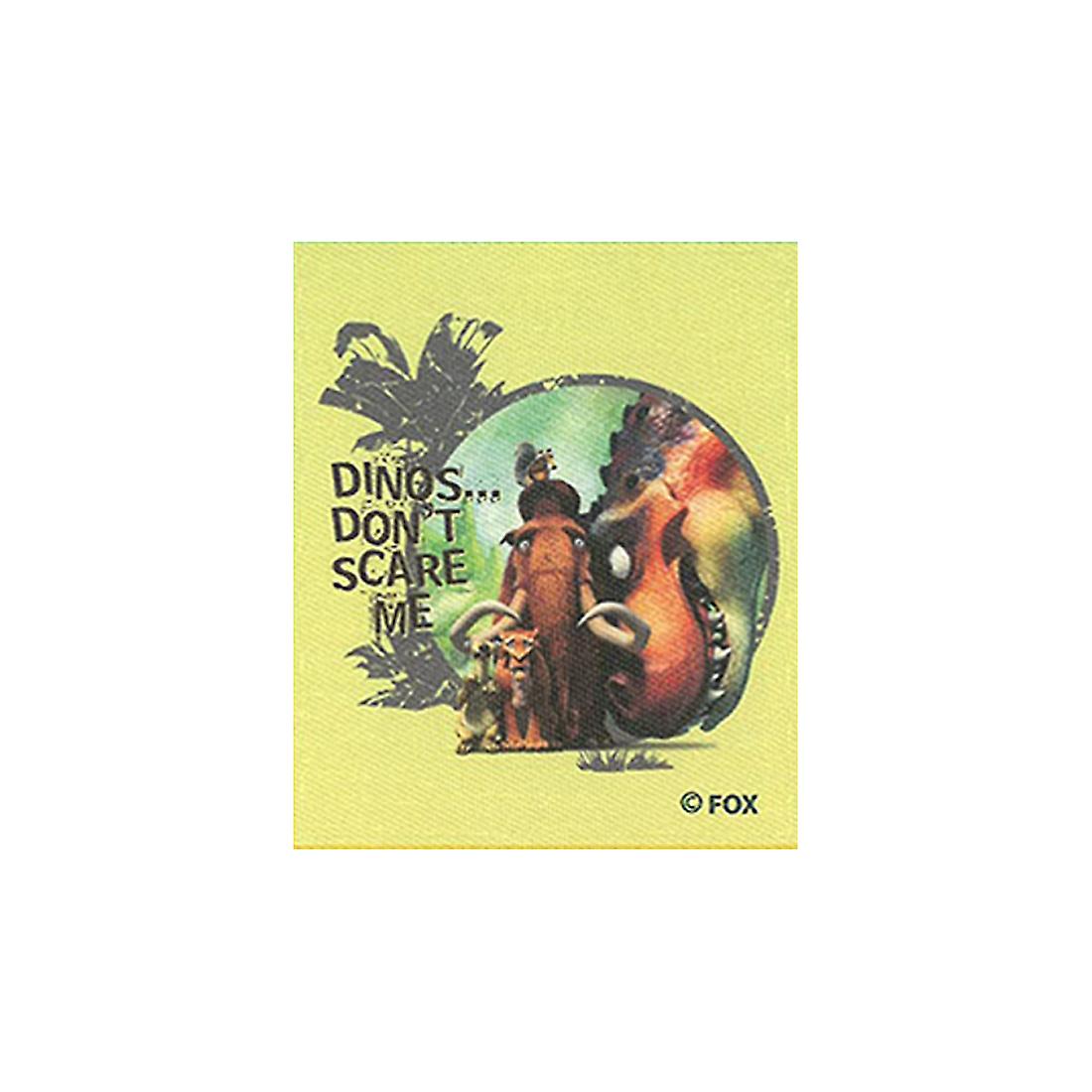 Ice Age Dino ́s don ́t scare me - Patch / Iron-on patch / Iron on patch / Patches