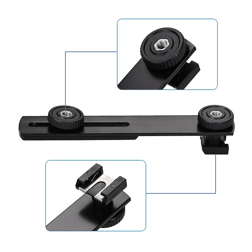 Aluminium Alloy Universal Bracket Additional Cold-shoe And 1/4