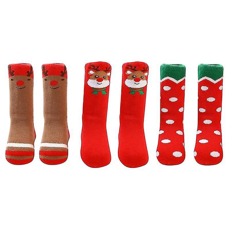 3pair Xmas Stockings