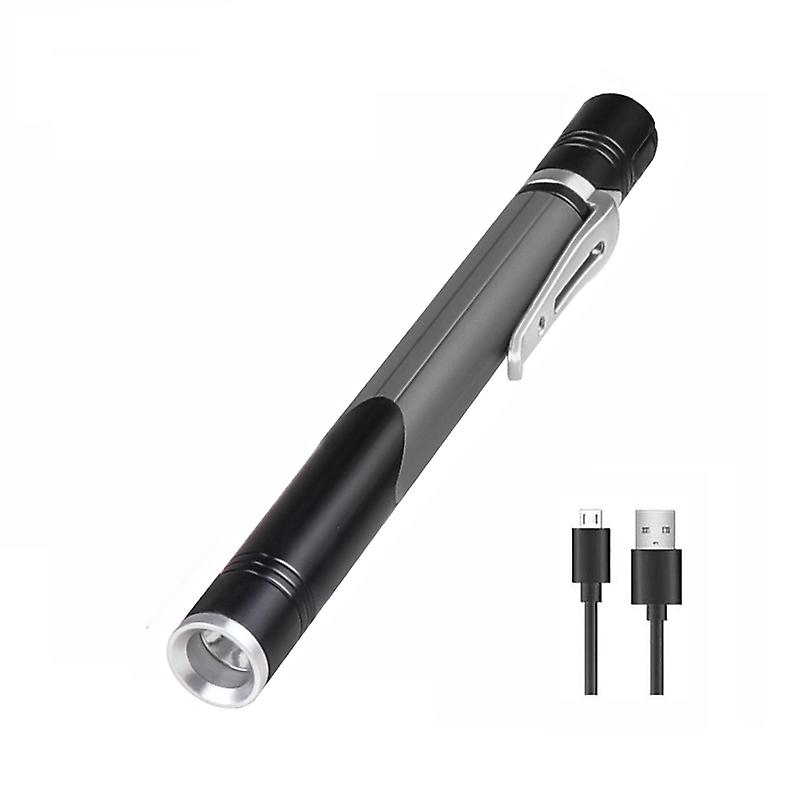 B35 XPG+LED Mini Pen Light Flashlights B35 (Grey)