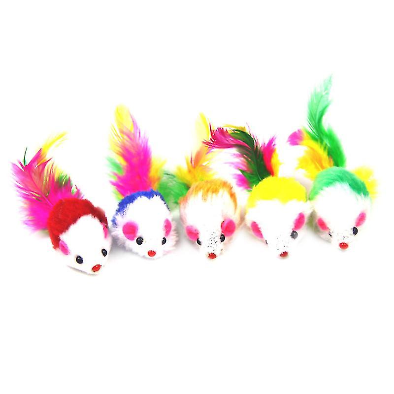 10pcs Feather Tails