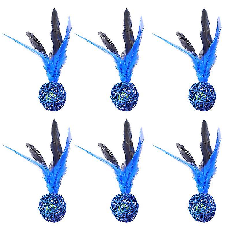 6pcs Cat Bell Ball