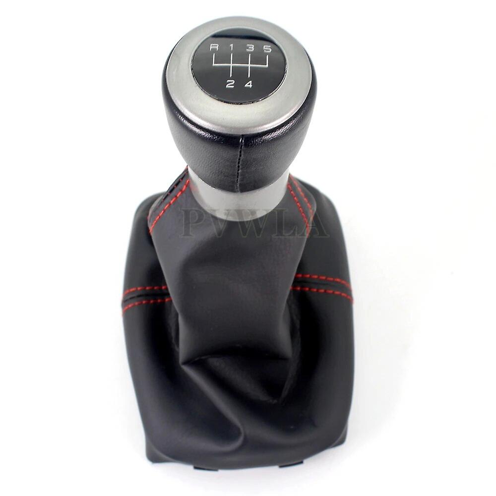 5/6 سرعة يدوي عصا والعتاد مقبض التحول مع جلد PU لمقعد الحمراء 2000 2001 2002 2003 2004 2005 2006 2007 2008 2009 2010 ~ 49539