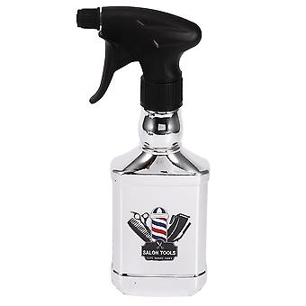 Hochdruck-Haarsprühflasche Friseur Haarstyling Barber Salon Tool Silber