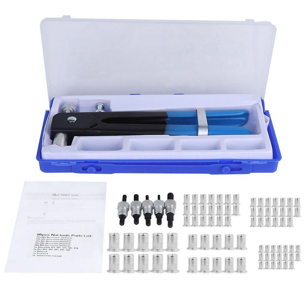 Manual Nut Gun Set 106pcs Rivet Nut Set