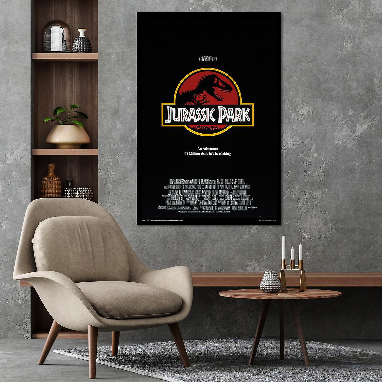 Jurassic Park Poster Key Art 91.5 x 61 cm | Fruugo FR