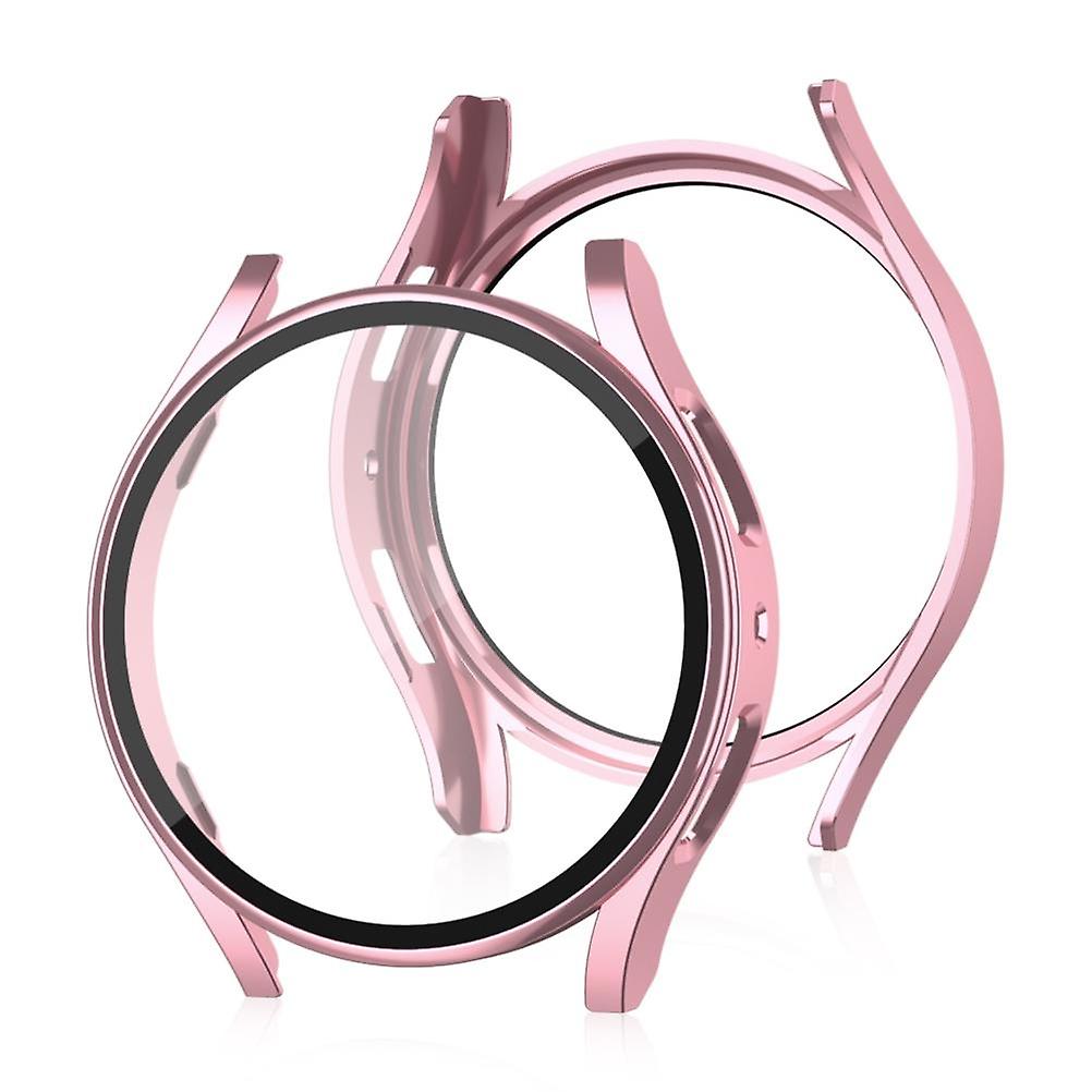 Shockproof PC Tempered Glass Case for Samsung Galaxy Watch5 40/44/45mm - Full Coverage