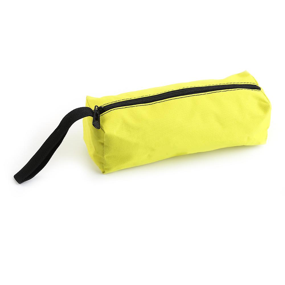 Hardware Tools Bag Electrician Carry Pouch for Plier Screwdriver (Yellow)