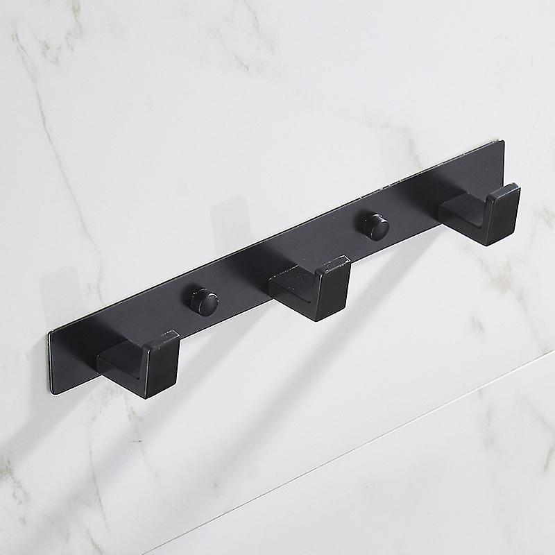 Bathroom wall mounted coat rack with hooks Stainless steel