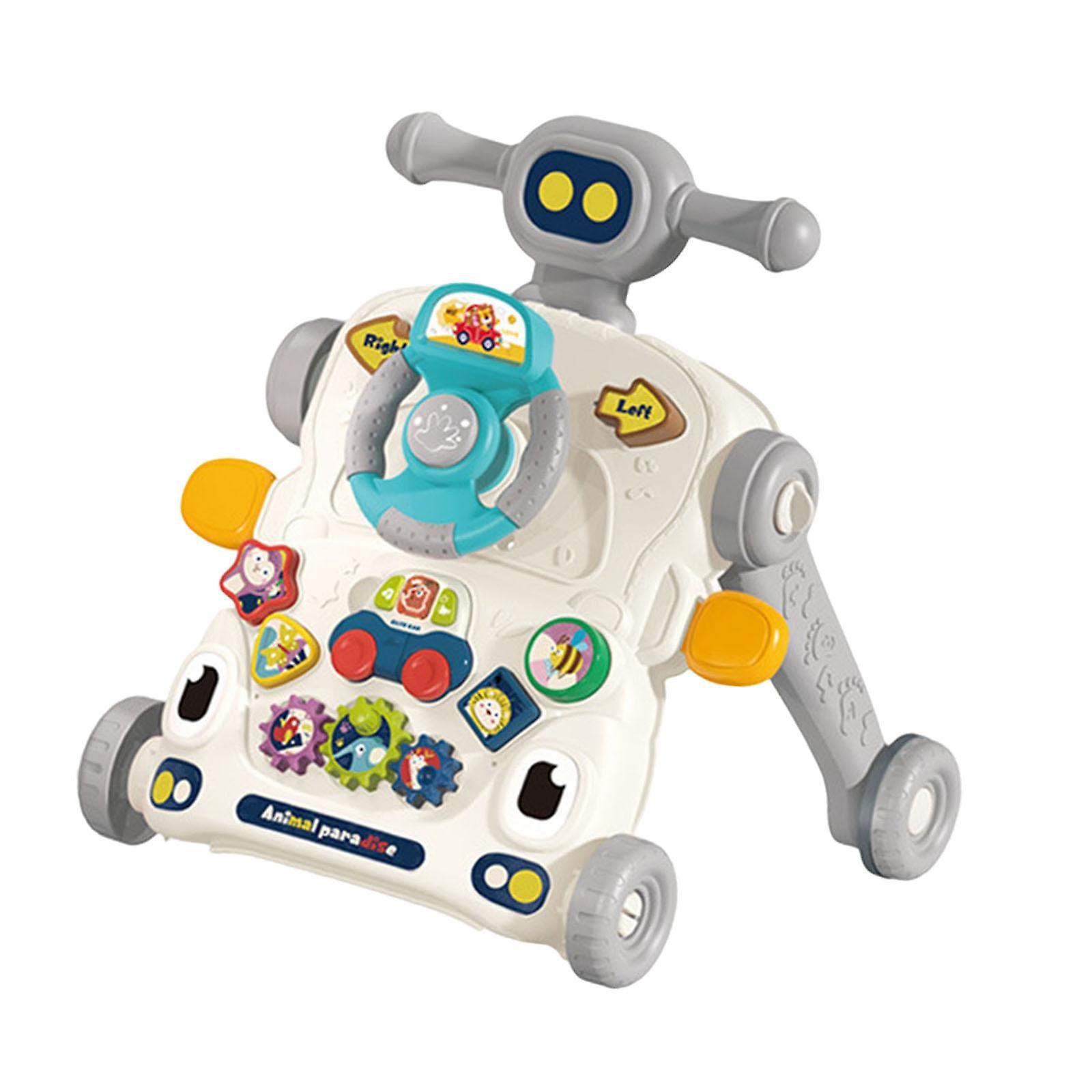 Περιπατητές μωρών για αγόρια Κορίτσια Early Learning Push Toy Gift Learning Walking Toy γκρι