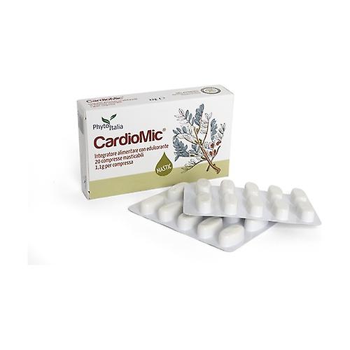 CardioMic 20 chewable tablets of 1.1mg