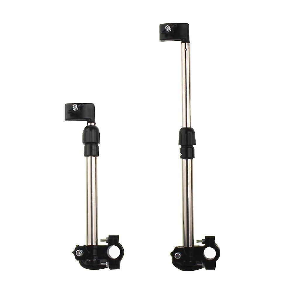 Support Parapluie Réglable Pour Vélo, Poussette Et Fauteuil Roulant - Fixation Universelle Noir