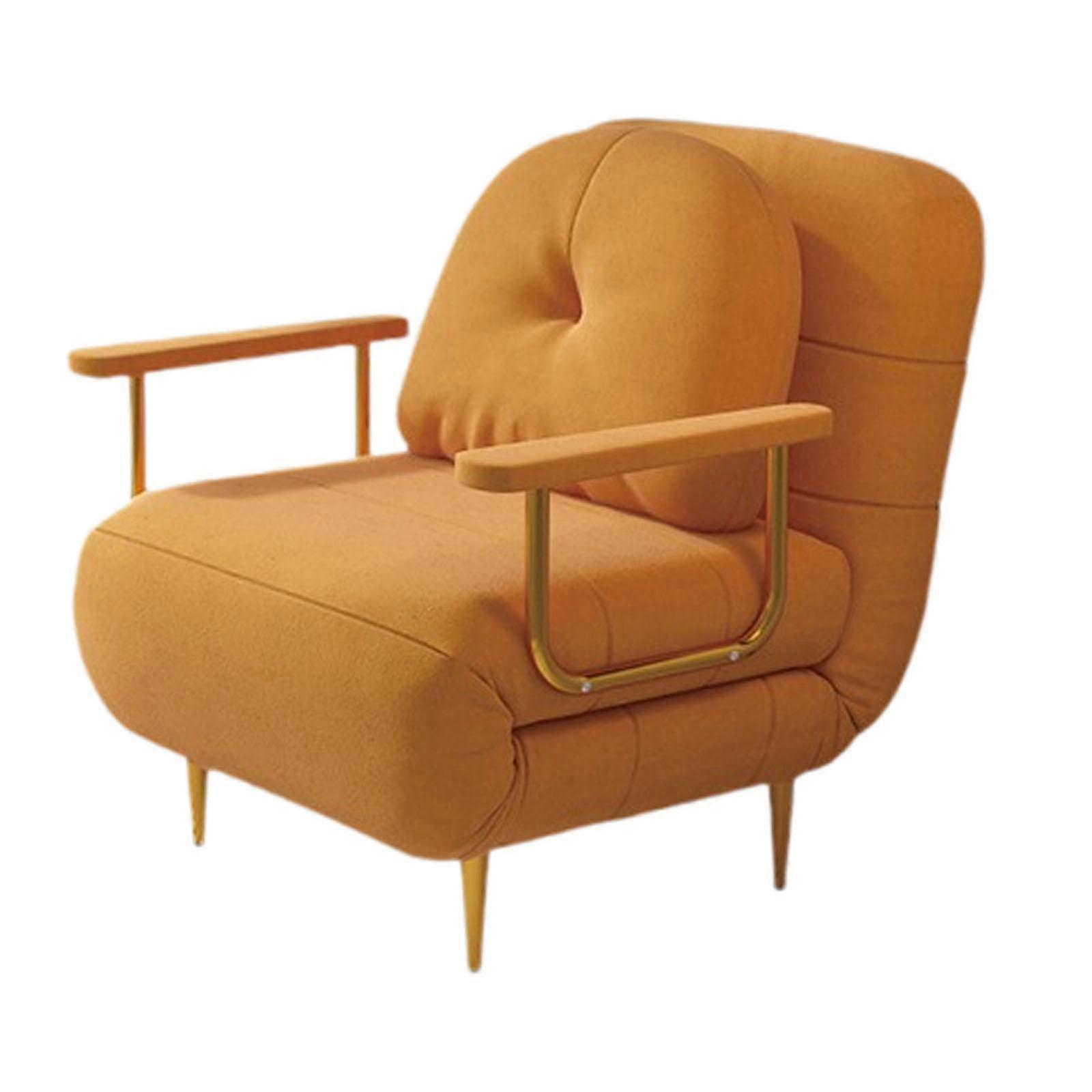 Convertible Foldable Sofa Bed Anti Scratch for Living Room Apartment Napping White