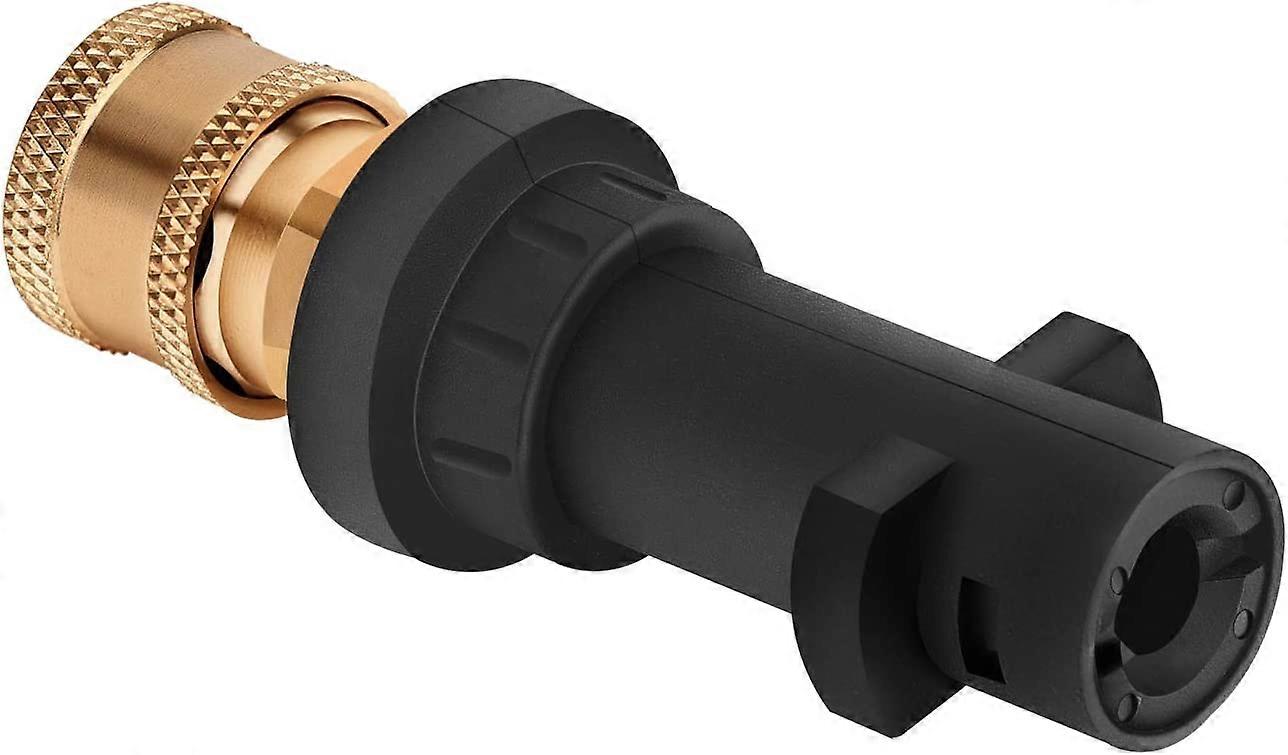Pressure Washer Adapter For Karcher K2 - K7, Converts Bayonet Connection To 1/4 Inch Quick Connect Type, 3000 Psi