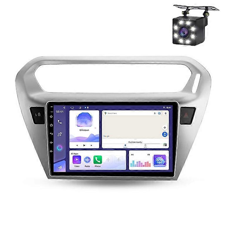 Android Carplay Radio For Peugeot 301 Citroen C-Elysee 2012-2016 Video Player Navigation