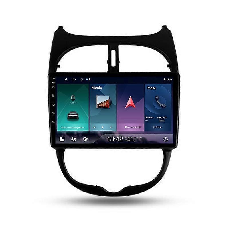 Android 13 Car Radio For Peugeot 206 1998 - 2012 Navigation GPS Multimedia Player Stereo