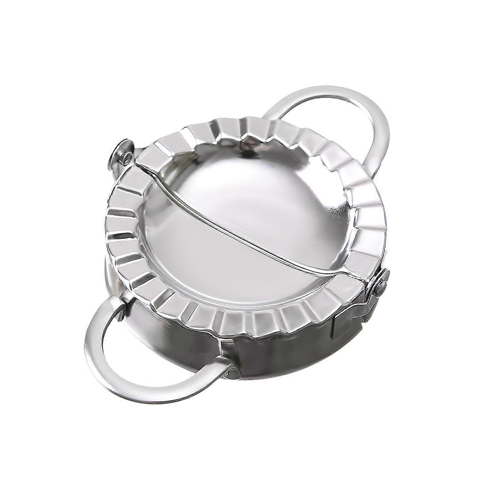 3-in-1 Dumpling Maker Stainless Steel Empanada Press Mini Pie Mold Multi-Functional Tortilla Clamp for Kitchen