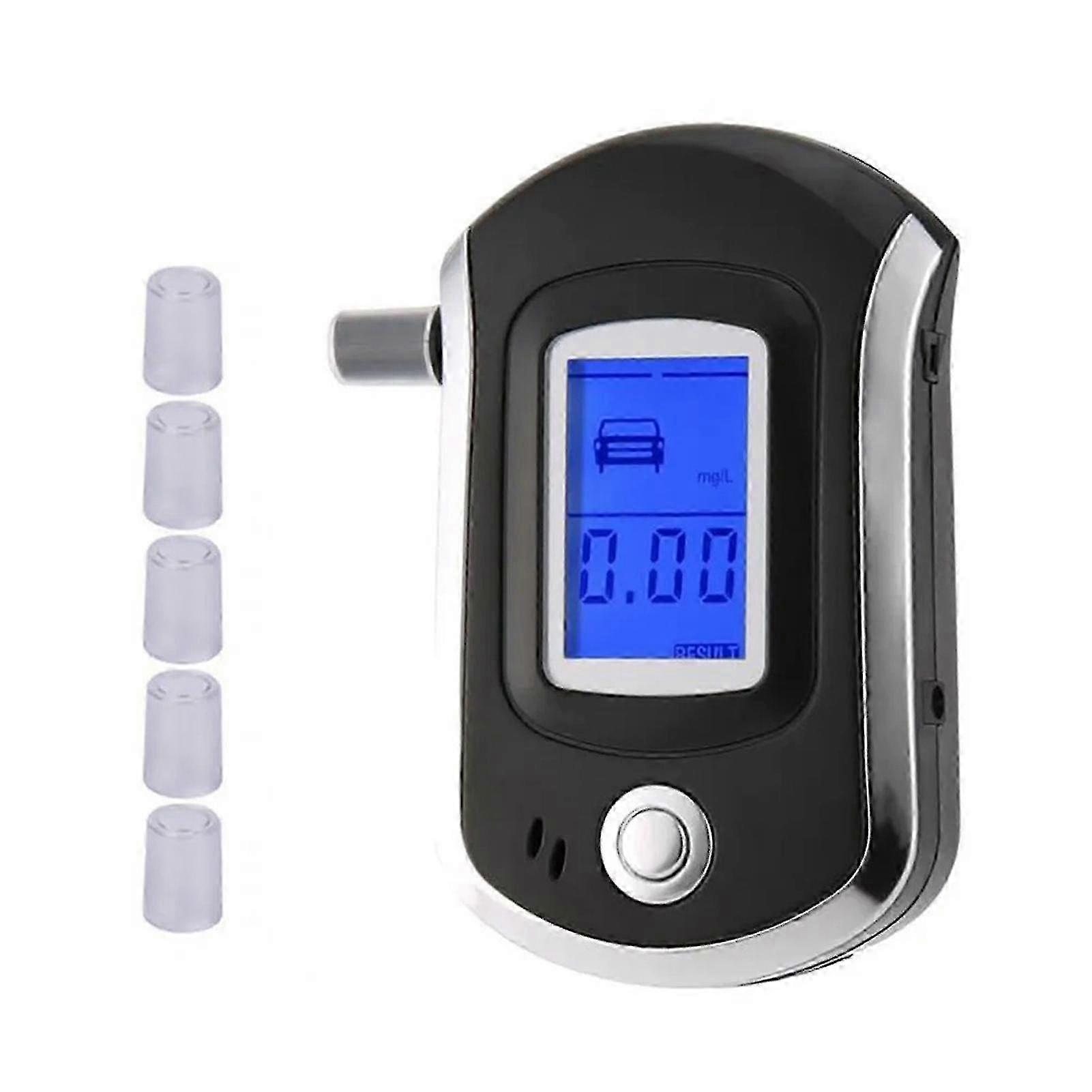 LCD Digital Breath Alcohols Tester Portable Breath Alcohols Analyzer for Professional Use