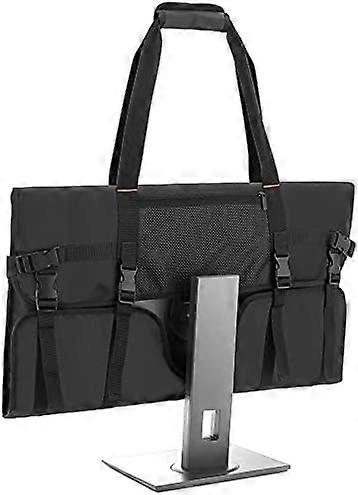 Carrying Case for 24" Monitors/LCD Screens Compatible with iMac 21.5"/24", Protective Monitor Travel Bag with Padded Velvet Lining