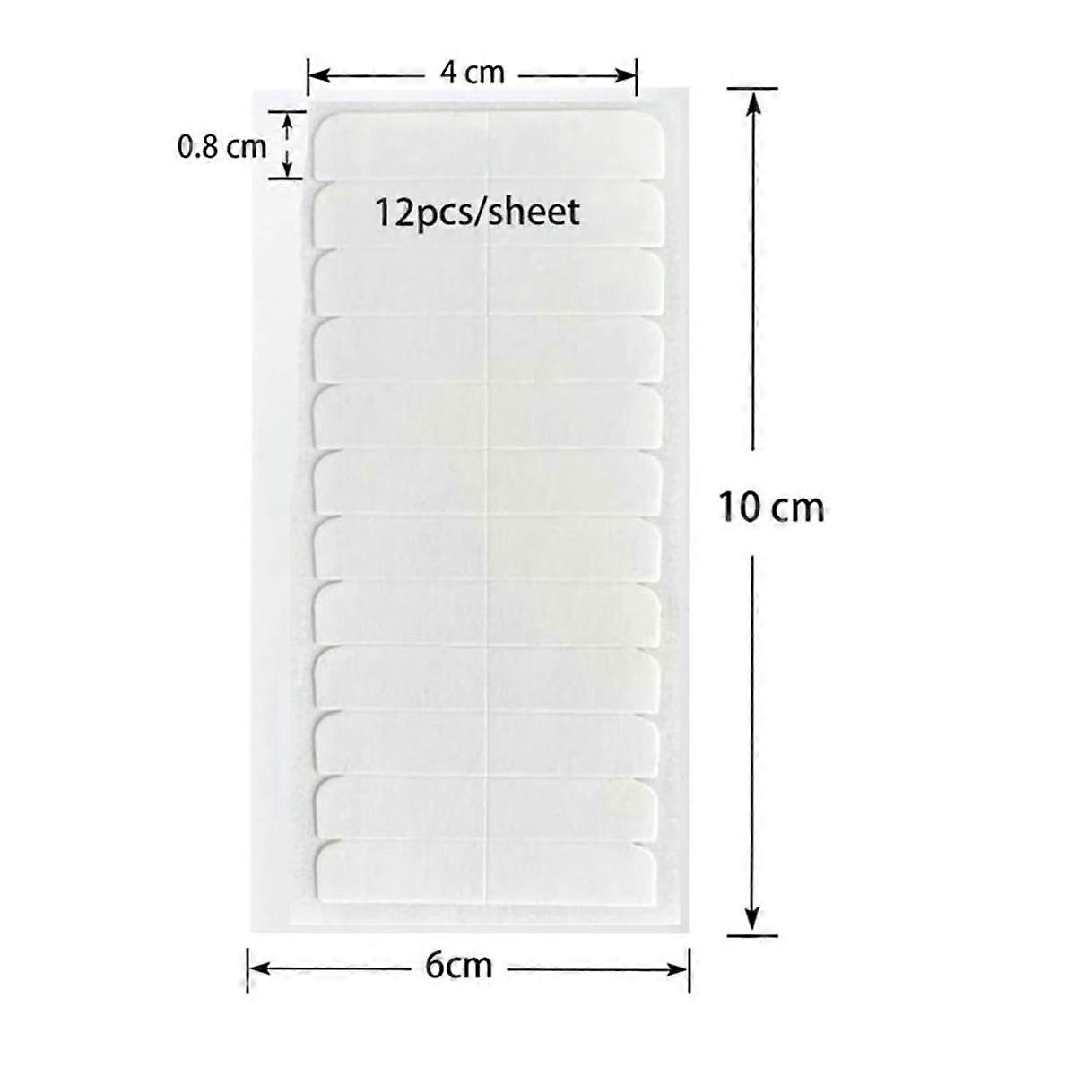 White Double Sided Wig Tape Hair Tape for Toupee Adhesive Tape for Lace Front Ultra-Hold Wig Glue M