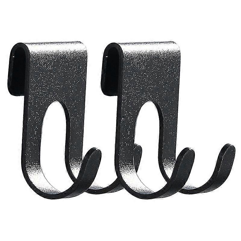 2 قطع معطف هوك الثقيلة لكمة خالية من الطيران البسيطة الألومنيوم الحرة هول منشفة الجدار الرف للمطبخ Jikaix