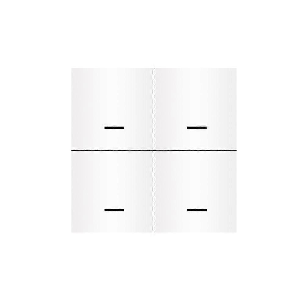 Tuya ZigBee 4 Gang Smart Scene Switch 12 Scene Mode Push Button Controller