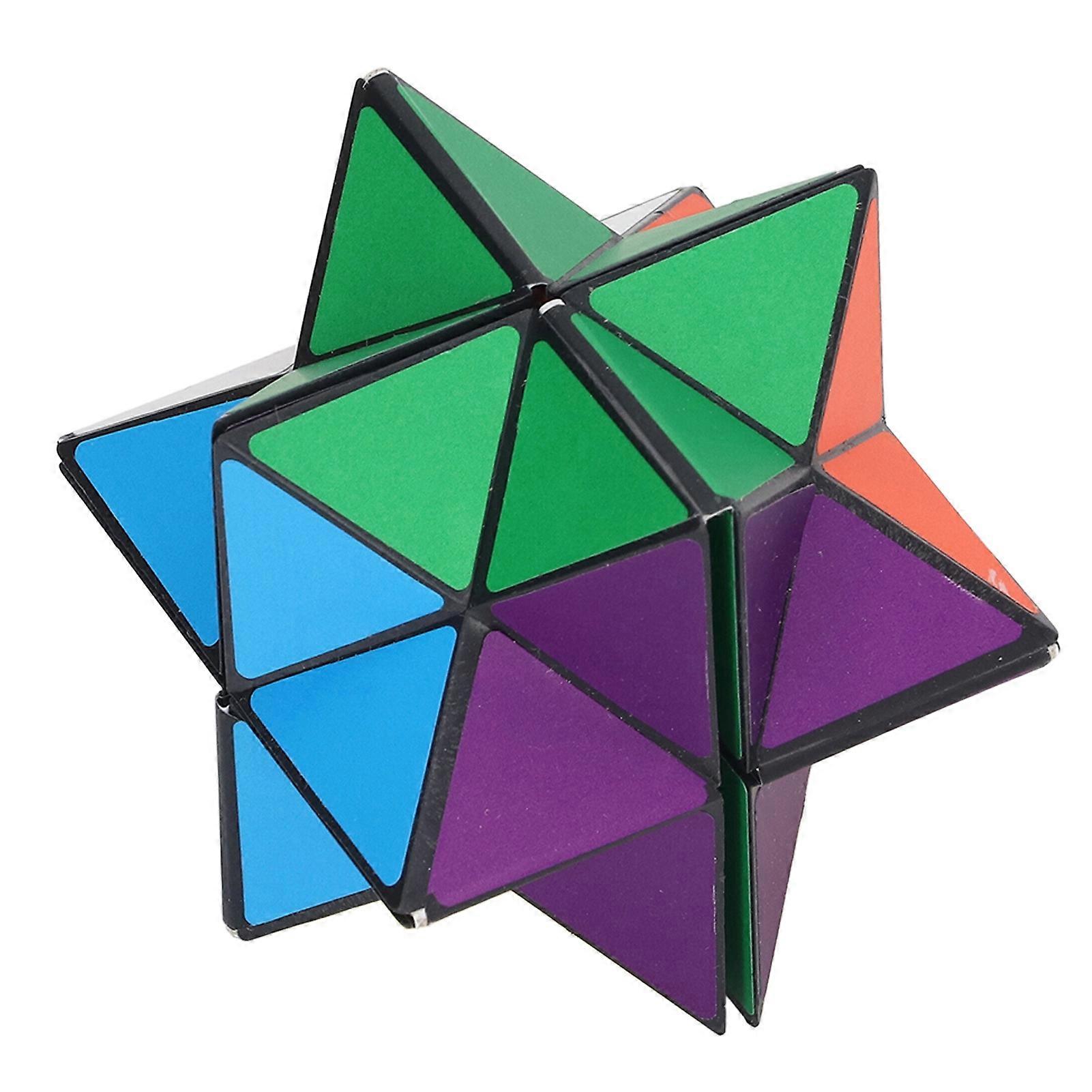 Shape Shifting Box Kid Adult Anxiety Stress Relief 3D Geometry Magnetic Shape Transform Puzzle Toy