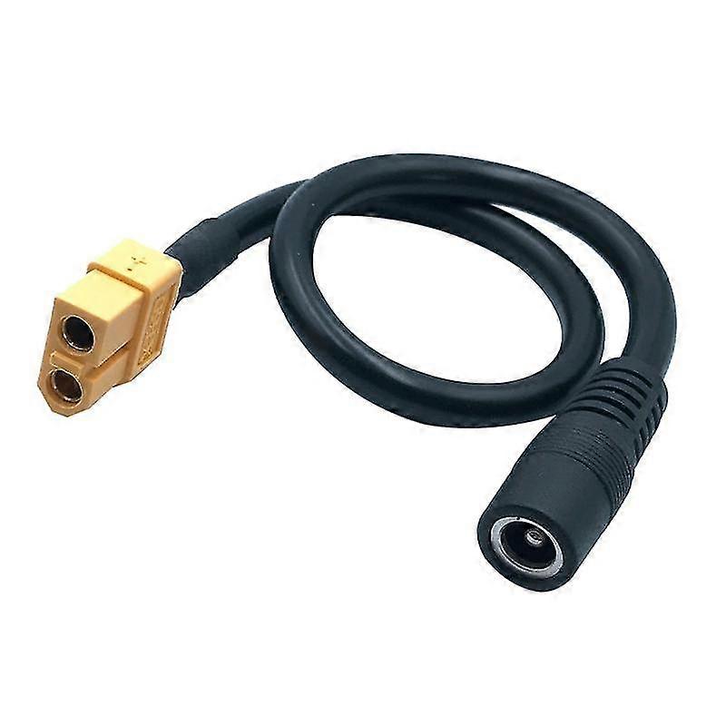 1 قطعة Xt60 -60 أنثى جاك إلى العاصمة 5.5 مم × 2.5 مم أنثى جاك كابل محول الطاقة ل FPV مراقب بدون طيار- XinHan