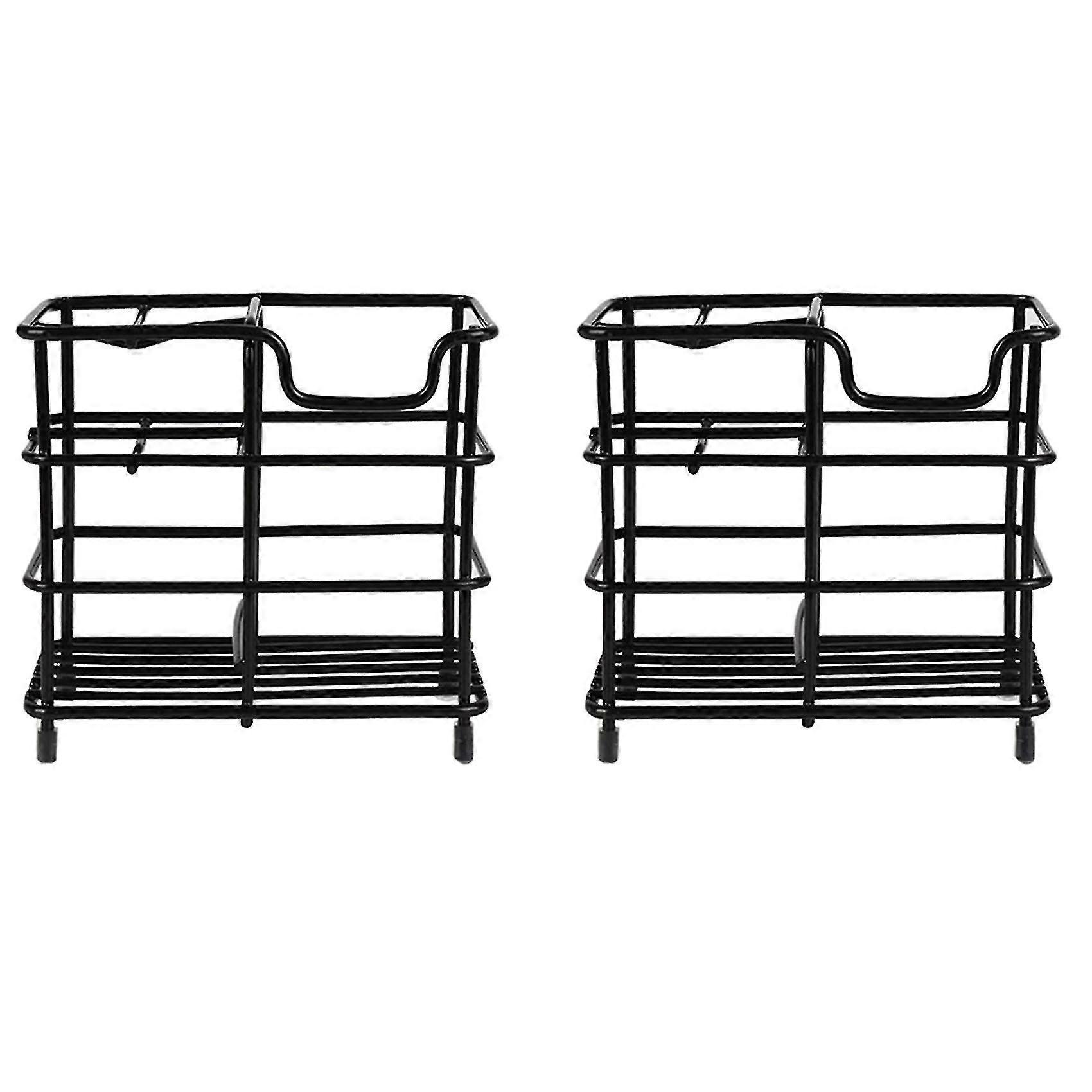 Stainless Steel Bathroom Toothpaste Holder Compatible With Electric Toothbrush