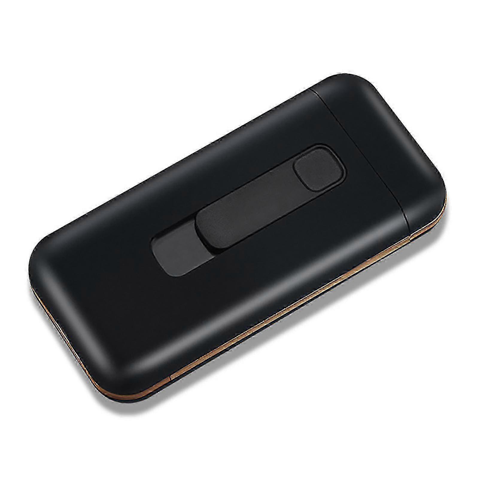 Thin Cigarette Case With Lighter Usb Rechargeable Lighters Flameless Lighter