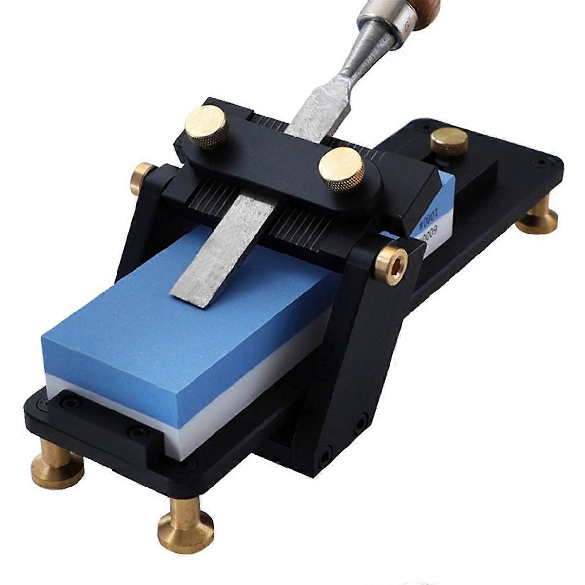 Sharpener Combination Suit Quick Sharpening Stand Fixed Angle Sharpener Woodcutter Chisel with Grin