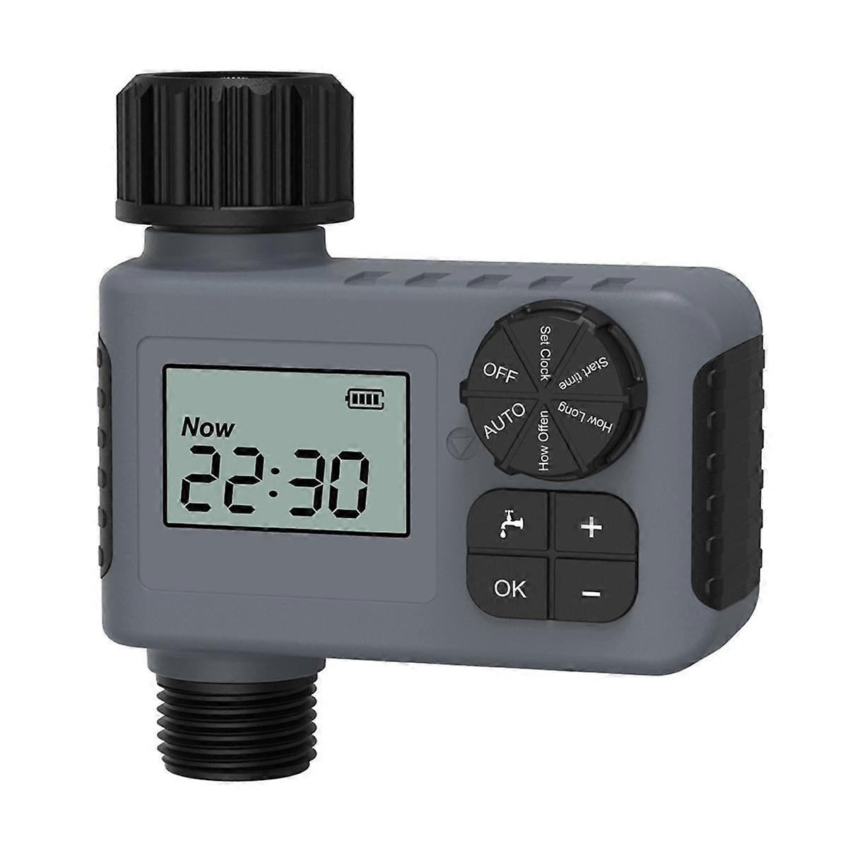 Electronic Garden Water with LCD Screen Single-Outlet Hose Irrigation Controller Efficient Water Ma