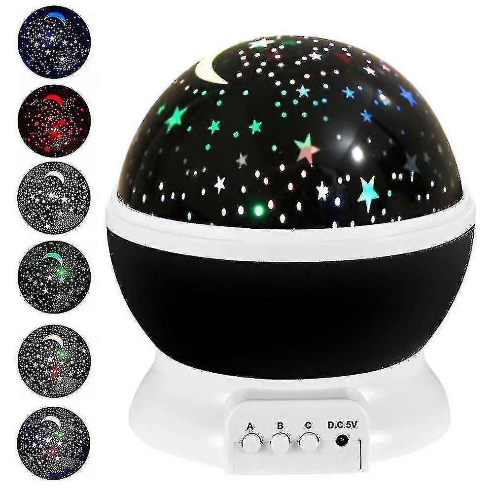 Led Starry Sky Projection Lamp Rotating Projection Lamp Usb Power Supply